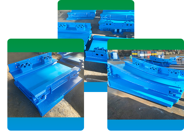 機加工件：中部槽、過渡槽、凸槽、凹槽